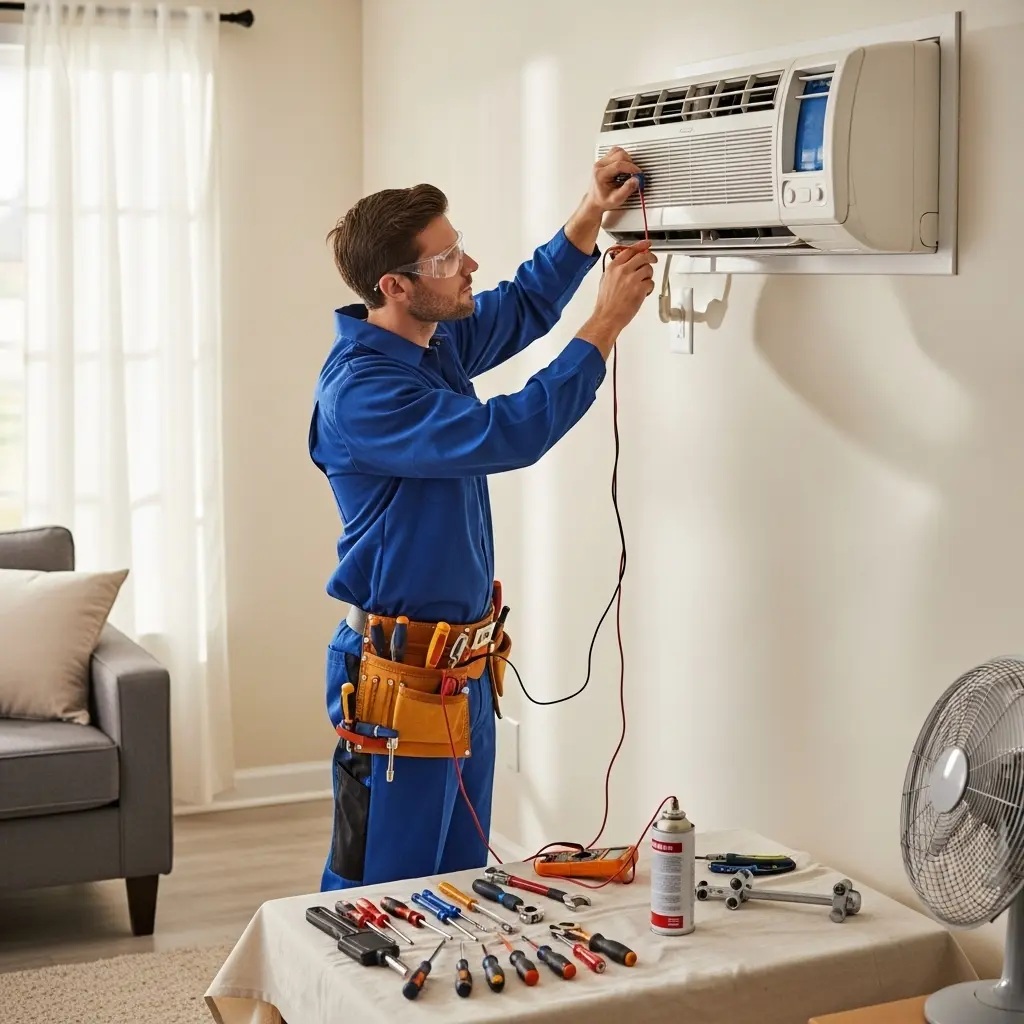 Turgutlu ECA ECA klima gaz dolumu ve bakım – Enerji verimliliği artırıldı. - Teknik servis örneği